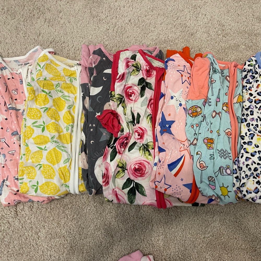 Little Sleepies Bundle 6-12m x7